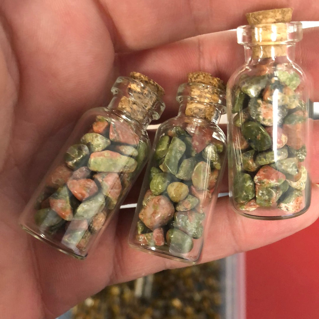 Gemstone Chip Bottles