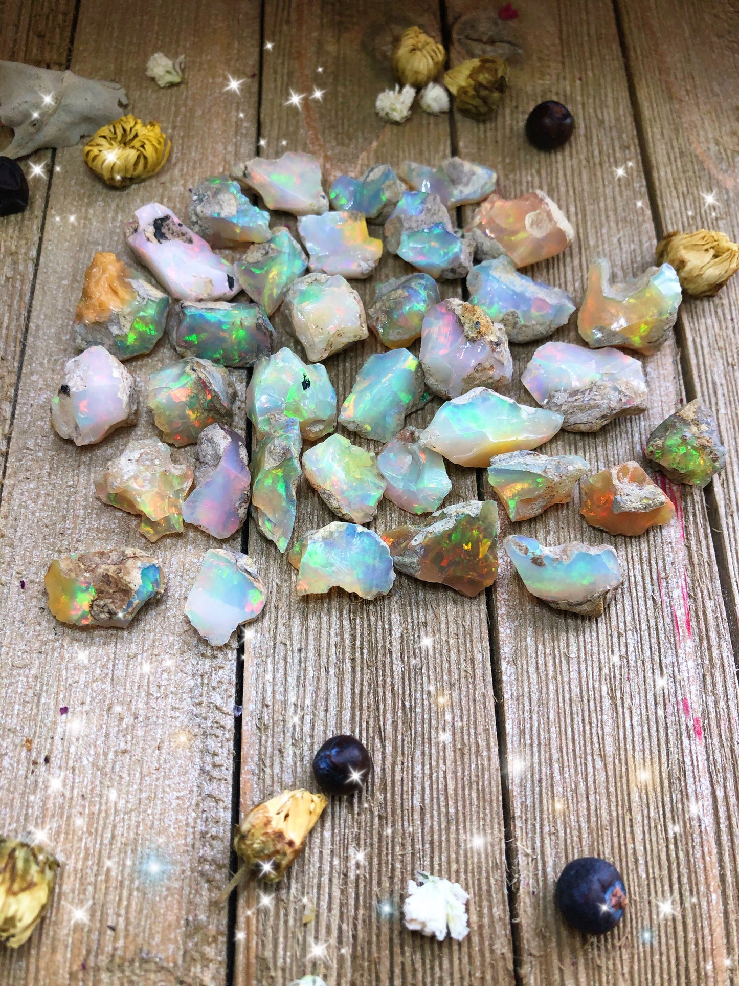 Small Fire Opals