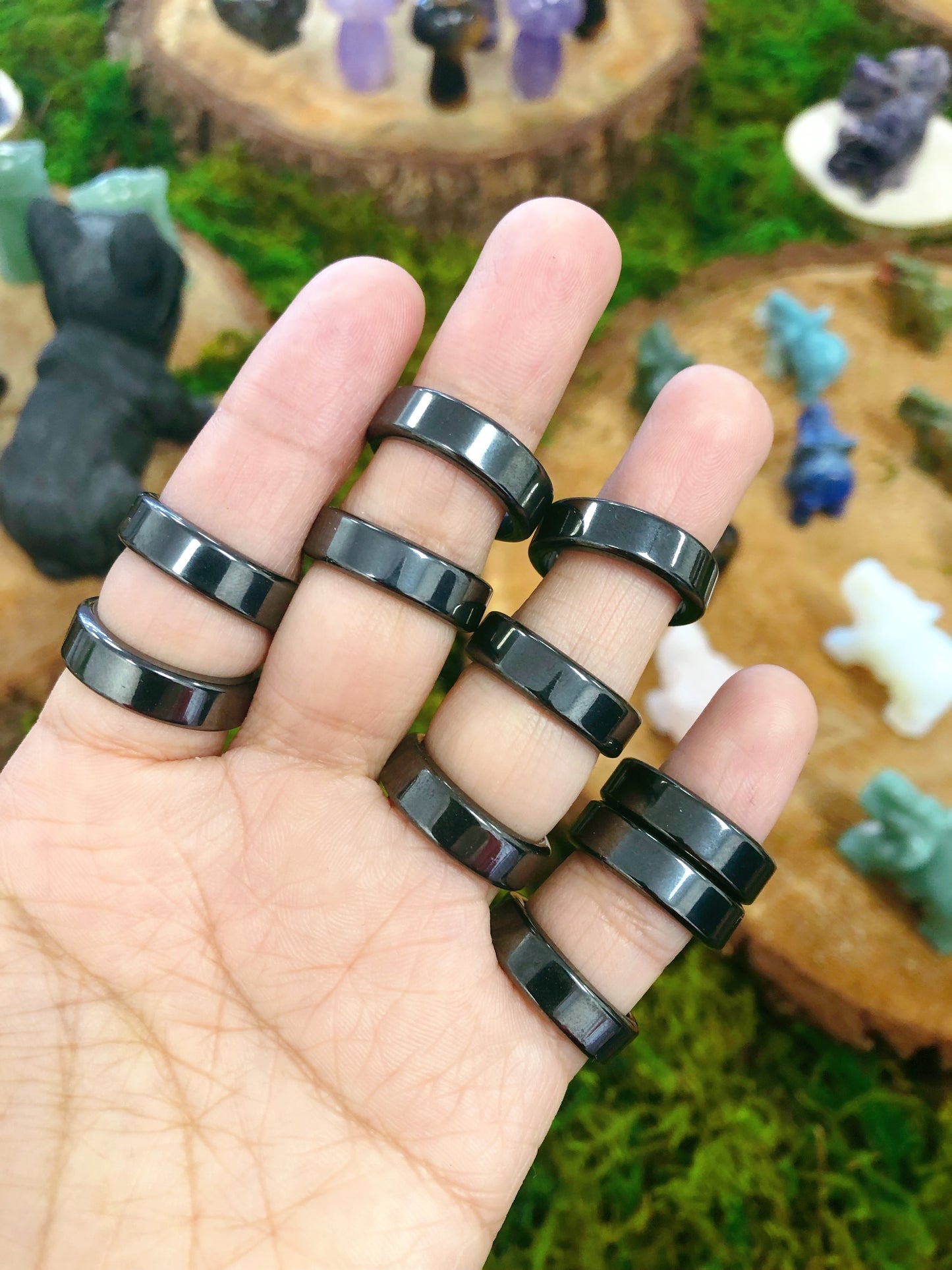 Hematite Magnetic Ring