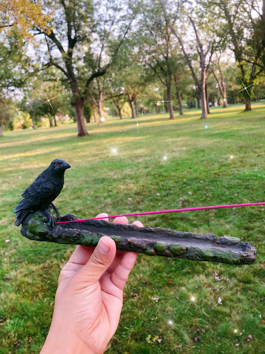 Raven Incense Burner