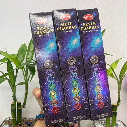 HEM 7 Chakra Incense Sticks