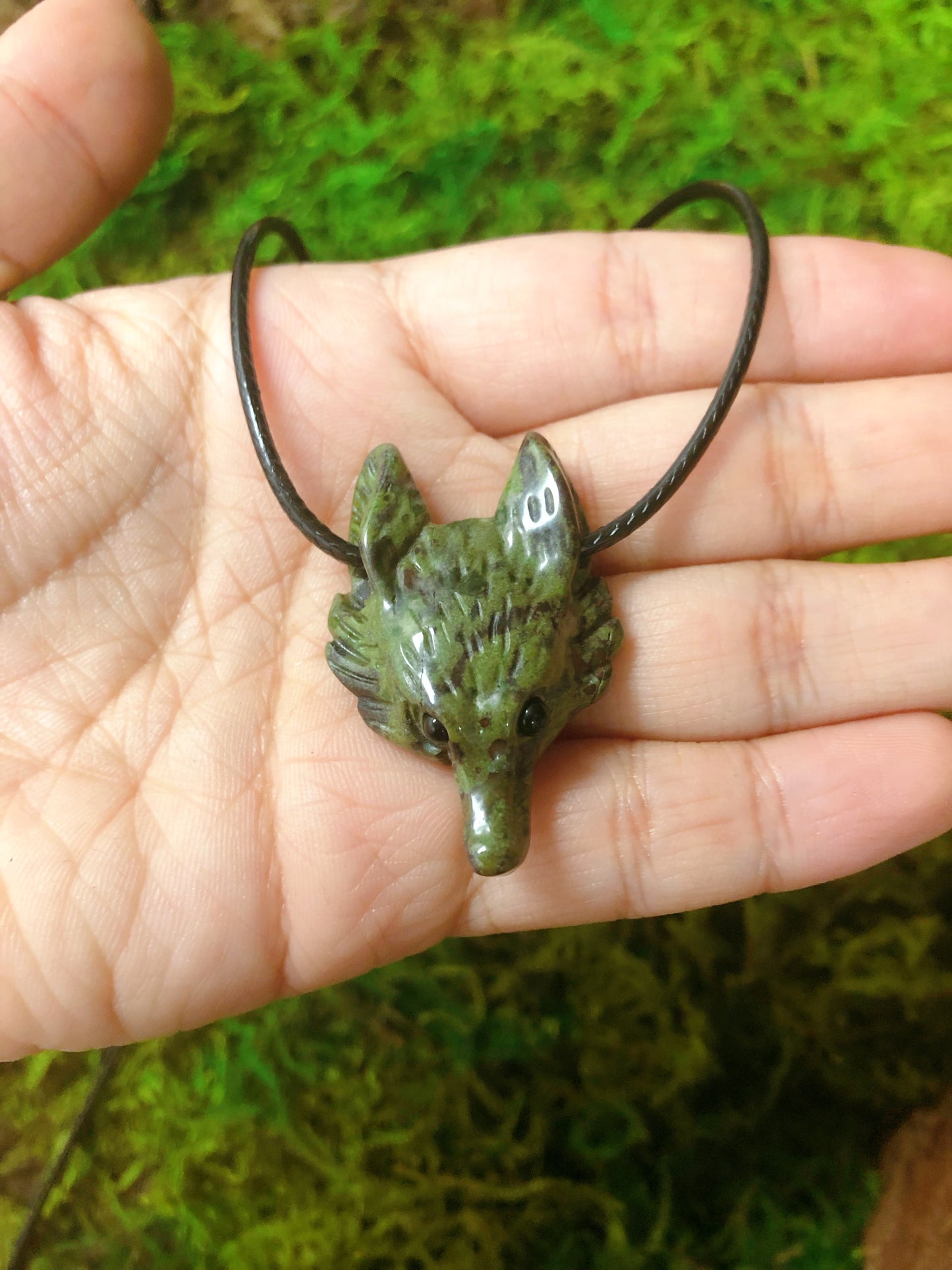 Wolf Carving Necklaces