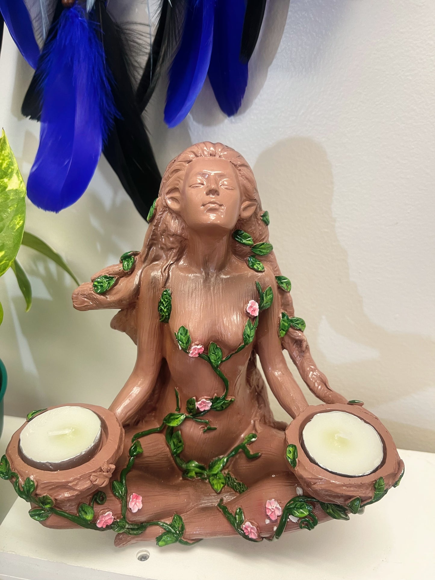 Mother Nature Candle Holder